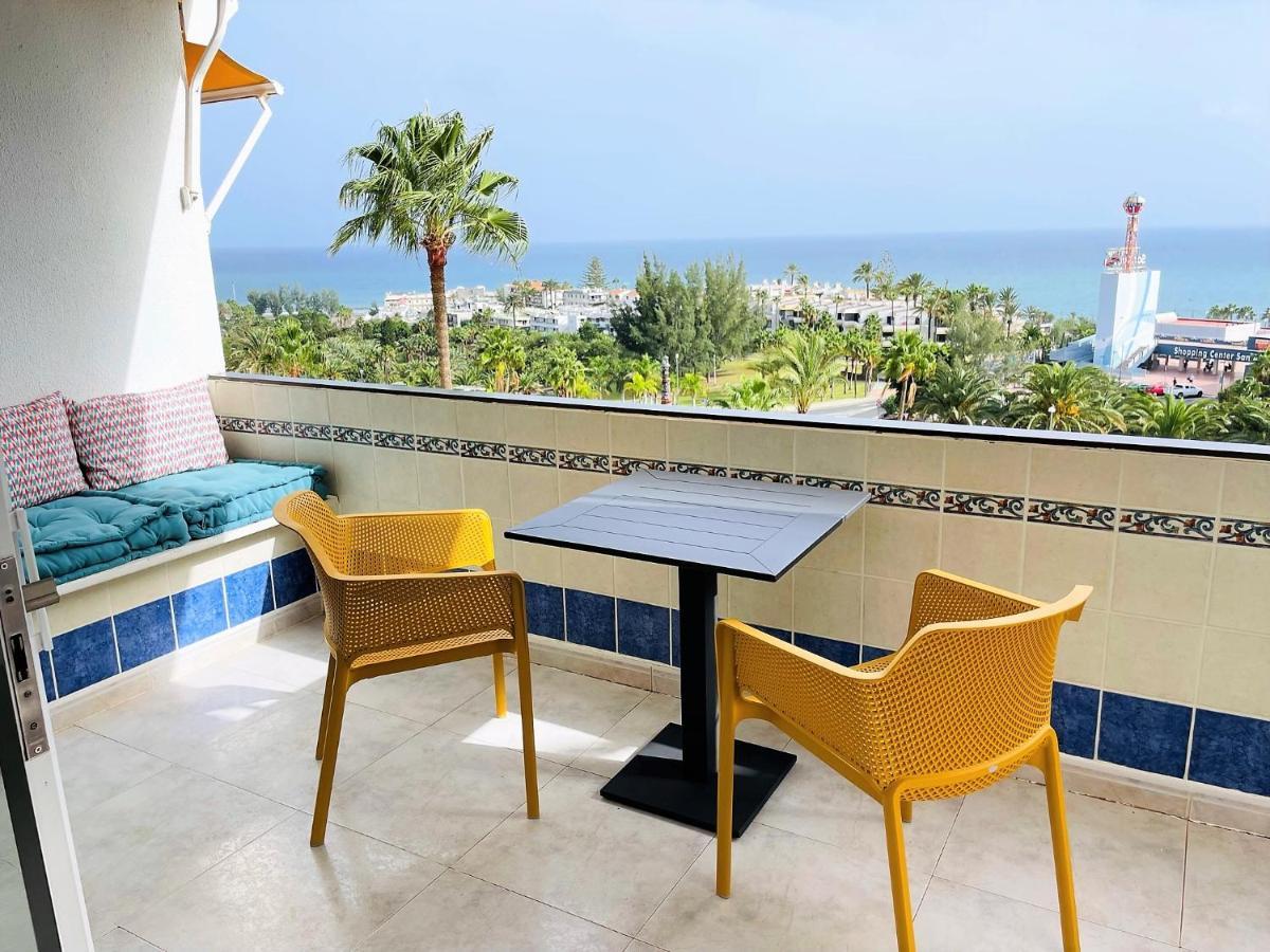 Meerblick Beach-Apartment Monte Rojo San Agustín 外观 照片