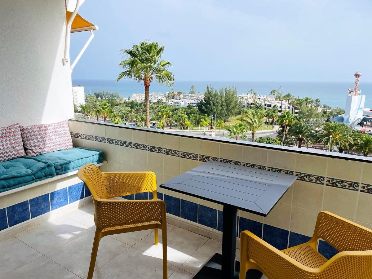 Meerblick Beach-Apartment Monte Rojo San Agustín 外观 照片